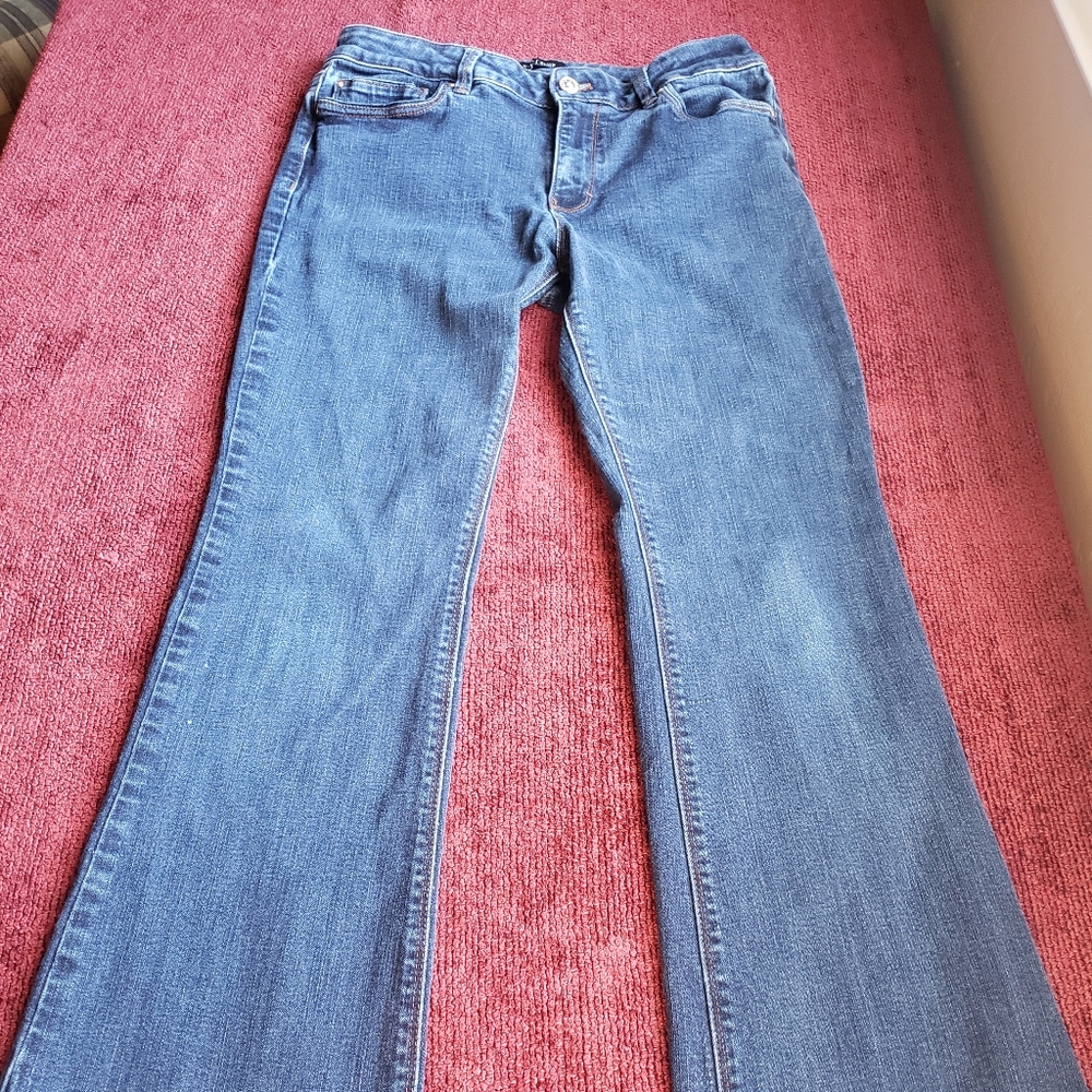 White House Black Market Boot Leg Jeans